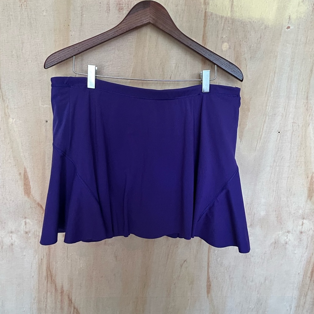 Athleta Deep Purple Skater Skirt